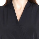 Sandra Darren Women's Belted Crop Jumpsuit With Pockets