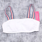 Xhilaration Women's Ribbed Bralette Bikini Top