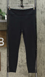 G by Giuliana Women's Petite Jet Set Leggings With Side Stripe