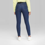 Wild Fable Women's Dark Wash High Rise Skinny Jeans