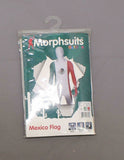 Morphsuits International Classic Halloween Costume Mexico Flag White Large