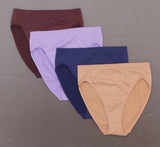 New Rhonda Shear Womens LOT OF 4 "Ahh" Seamless Brief. 700324-NEW Small