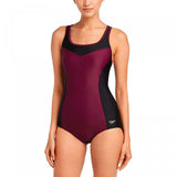 Speedo Women's Built In Bra One Piece Swimsuit