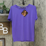 IMAN Women's 2 Pack City Chic Short Sleeve T-Shirts