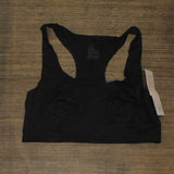 Auden Women's So Soft Unlined Racerback Bralette YKP47 Black L