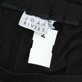 Joan Rivers Petite Pull On Cropped Pants With Lace Cuff Detail
