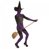 Morphsuits Women's Halloween Classic Costume Purple Witch XL