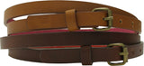 Mossimo Women's Two Pack Skinny Belts 1/2-Inch Width