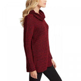 Jessica Simpson Women's Nava Cowl Neck Bumpy Knit Sweater