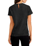 NWT Charter Club Petite Sequinned Popover Top. 100112505PT Petite Large