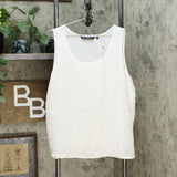 Colleen Lopez Women's Plus Size Mixed Media Tank Top