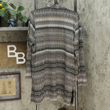 Susan Graver Women's Long Length Knit Cardigan. A344838