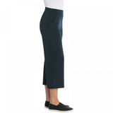 New Sentimental Women's Wide Waistband Cropped Soft Knit Pants. 1369425-NEW L