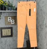 DG2 by Diane Gilman Women's Tall Virtual Stretch Destructed Skinny Jeans