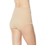 Rhonda Shear Women's 2 Pack Lace Trim Brief Panties