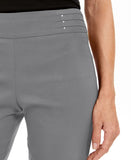 JM Collection Women's Studded Pull On Tummy Control Pants