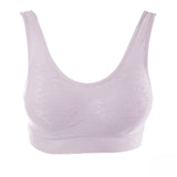 Rhonda Shear Plus Size Jacquard Ahh Bras With Removable Pads