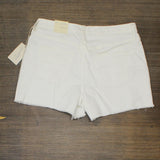 Universal Thread Women's High-Rise Jean Shorts 564088 White 12