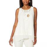 MarlaWynne WynneLayers Women's Chiffon Tunic Tank Top