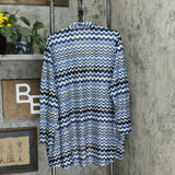 Susan Graver Plus Lightweight Sweater Knit Open Long-Sleeve Cardigan