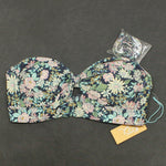 Kona Sol Women's Sweet Meadows Ditsy Bandeau Bikini Top