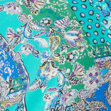 Joan Rivers Classics Collection Women's Patchwork Print Textured Blouse