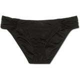 NWT Shade & Shore Women's Hipster Bikini Bottom Black. AEE17 Large M