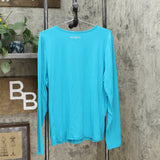 Hang Ten Women's Long Sleeve Sun Protection T-Shirt With Pocket