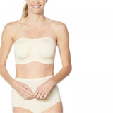 Rhonda Shear Women's Plus Size Underwire Bandeau Bra With Removable Pads