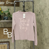 Fifth Sun Women's Take It Easy Long Sleeve Graphic T-Shirt
