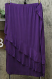 Antthony Women's Plus Size Captivating Collection Tiered Ruffle Skirt