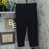 Denim & Co. Plus Petite Pull-On Wide Leg Beach Pants