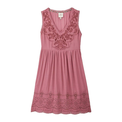 Knox Rose Women's Sleeveless Embroidered Shift Dress With Eyelet Detai – Biggybargains