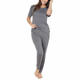 Calvin Klein Underwear Women's Motive T-Shirt Jogger Lounge Pajama Set