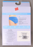 Hanes Premium Women's 6 Pack Cool and Comfortable Cotton Hipster Panties