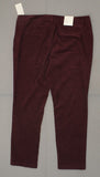 A New Day Women's Stretch Mid Rise Slim Corduroy Pants
