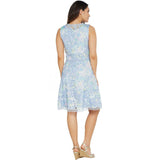Isaac Mizrahi Live! Special Edition Women's Printed Lined Lace Dress