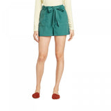 A New Day Women's Elastic Back Tie Waist Dress Shorts
