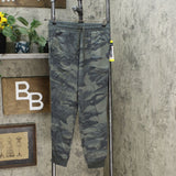 Splendid Women's Knit Trim Woven Boardwalk Jogger Pants