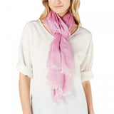 Calvin Klein Women's Rectangle Chambray Woven Scarf