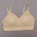 Rhonda Shear Women's Plus Size Mesh Back Detail Molded Cup Bra