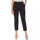 MarlaWynne Women's Plus Size Bengaline Straight Leg Pants