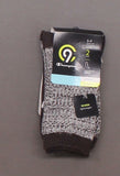 C9 Champion Women's 2 Pack Duo Dry Striped Soft Crew Socks