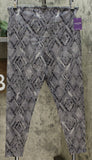 Yummie Women's Plus Size Rachel Printed Compact Cotton Leggings