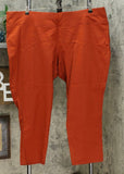 DG2 by Diane Gilman Women's Comfort Stretch Jeggings Rust Plus 3X Petite