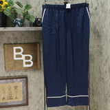 AnyBody Women's Piped Satin Pajama Pants