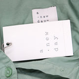 A New Day Women's Long Sleeve Oversized Button-Down Boyfriend Shirt K9867