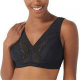 Breezies Women's Smoothing Control Lace Wirefree Bra