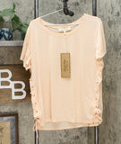 Sheryl Crow Women's Plus Size Lace Up T-Shirt