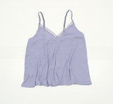 Gilligan & O'Malley Ladies Stretch Pajama Sleep Cami Blue Medium